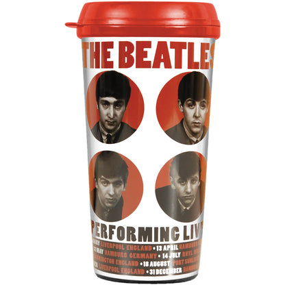 Beatles Peforming Live Travel Mug